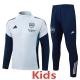 2025-26 ARS Light gray Kids Jacket Tracksuit #E25166(童装)