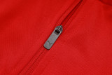 2025-26 Al-Hilal Red Half Pull Tracksuit #B2599(半拉链)