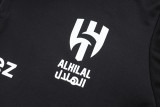 2025-26 Al-Hilal Black Half Pull Tracksuit #B2598(半拉链)