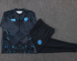 2025-26 Napoli Dark grey Kids Jacket Tracksuit #E25161(童装)