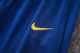 2025-26 BAR Fancy blue Half Pull Tracksuit #B25106(半拉链)