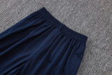 2025-26 Santos FC Royal blue Half Pull Tracksuit #B25101(半拉链)