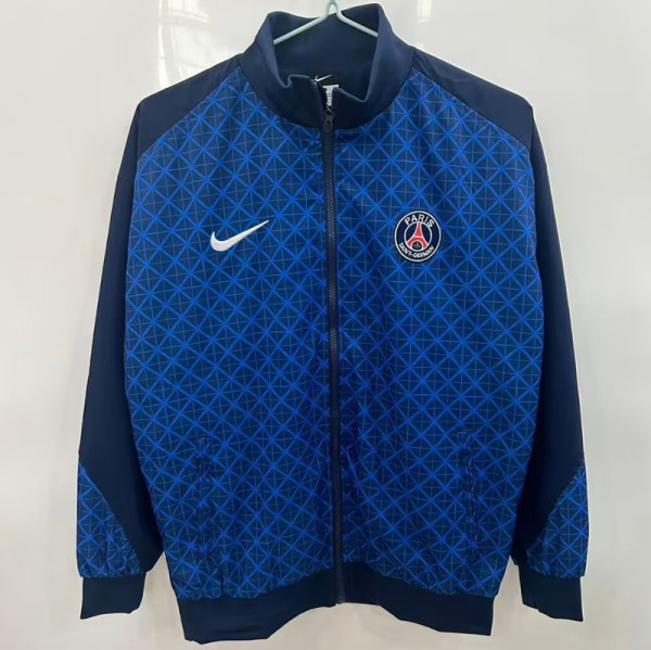 2025-26 PSG Fancy blue Windbreaker #刺绣