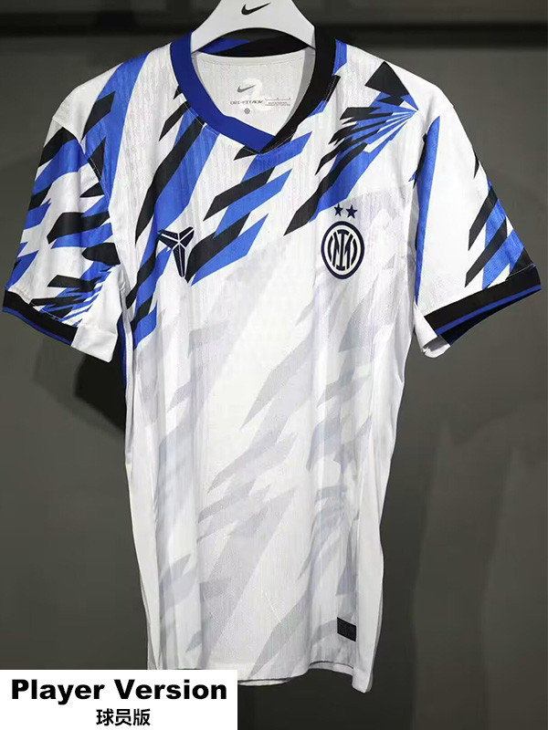 2025-26 INT White Blue Special Edition Player Version Soccer Jersey (球员版)