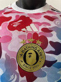 2025-26 Bathing APE Blue Pink Special Edition Player Version Training shirts
