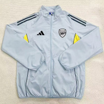 2025-26 ARS Light gray Windbreaker (黑边)