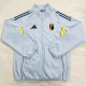 2025-26 Belgium Light gray Windbreaker (黑边)