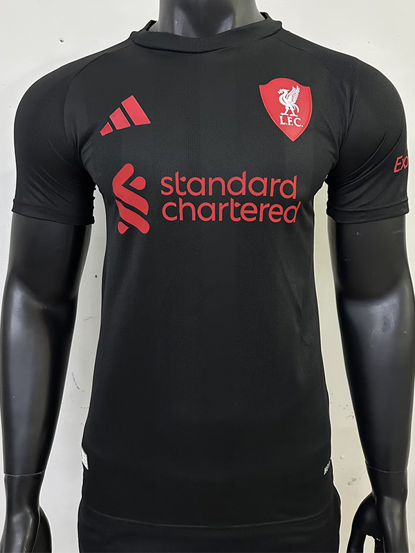 2025-26 LIV Black Special Edition Player Version Soccer Jersey (红标)