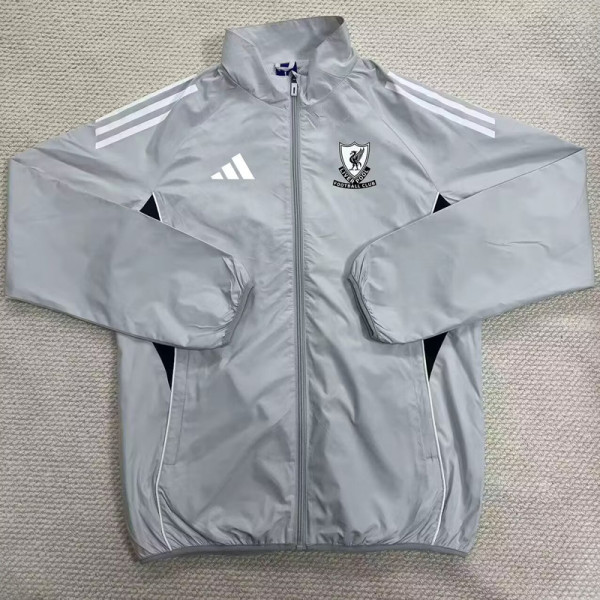 2025-26 LIV Gray Windbreaker (白边)