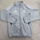 2025-26 Flamengo Gray Windbreaker (白边)