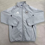 2025-26 ARS Gray Windbreaker (白边)