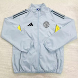 2025-26 Celtic Light gray Windbreaker (黑边)
