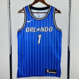 2025-26 Magic HARDAWAY #1 Blue Top Quality Hot Pressing NBA Jersey(条纹)