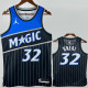 2025-26 Magic O'NEAL #32 Black Top Quality Hot Pressing NBA Jersey (Trapeze Edition) 飞人版