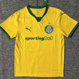 2025-26 Palmeiras Yellow Third Fans Soccer Jersey