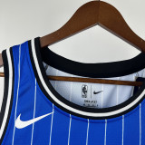 2025-26 Magic HARDAWAY #1 Blue Top Quality Hot Pressing NBA Jersey(条纹)