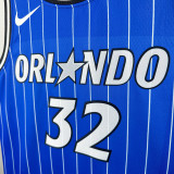 2025-26 Magic O'NEAL #32 Blue Top Quality Hot Pressing NBA Jersey(条纹)