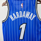 2025-26 Magic HARDAWAY #1 Blue Top Quality Hot Pressing NBA Jersey(条纹)