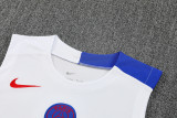 2025-26 PSG White Tank top and shorts suit