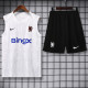 2025-26 CHE White Tank top and shorts suit