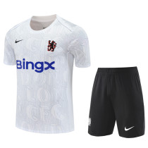 2025-26 CHE White Training Short Suit