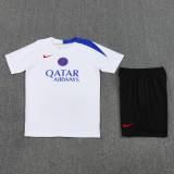 2025-26 PSG White Training Short Suit
