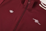 2025-26 ARS Jujube red Jacket Tracksuit #08