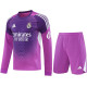 2025-26 RMA Purple GoalKeeper (Long Sleev Suit) Soccer Jersey (长袖)