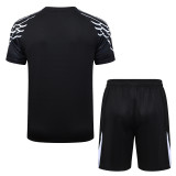 2025-26 PSG Jordan Black Training Short Suit #D25187
