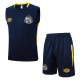 2025-26 Santos FC Royal blue Tank top and shorts suit #D25184