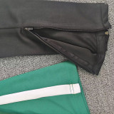 2025-26 Real Betis Green Half Pull Tracksuit (Pants Have Pocket)(半拉链)