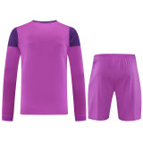 2025-26 RMA Purple GoalKeeper (Long Sleev Suit) Soccer Jersey (长袖)