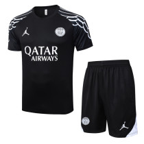 2025-26 PSG Jordan Black Training Short Suit #D25187