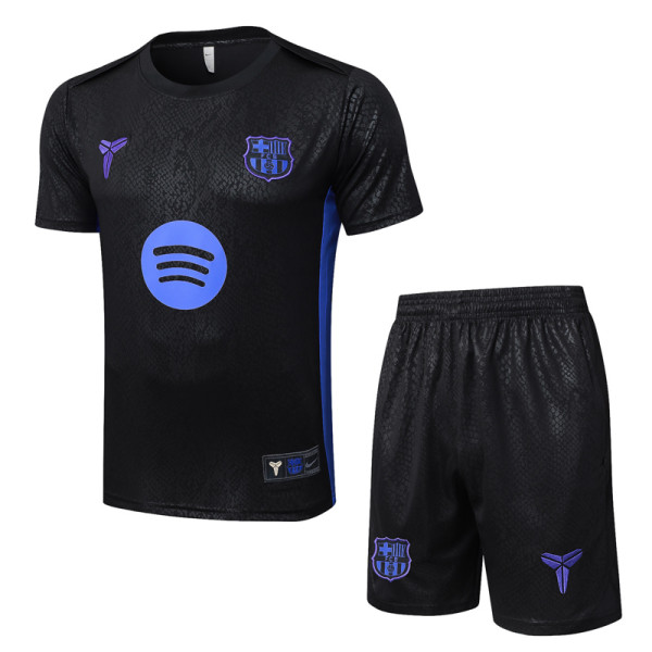 2025-26 BAR Black Training Short Suit #D25191
