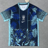 2025-26 Brazil Blue Special Edition Training shirts (豹)
