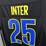 2025-26 INT #25 Casual Edition Black NFL Jersey