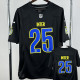 2025-26 INT #25 Casual Edition Black NFL Jersey