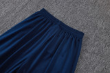 2025-26 Al-Nassr Royal blue Half Pull Tracksuit #B25110(半拉链)