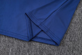 2025-26 ATM Royal blue Tank top and shorts suit #D25195