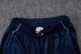 2025-26 Al-Nassr Royal blue Half Pull Tracksuit #B25110(半拉链)