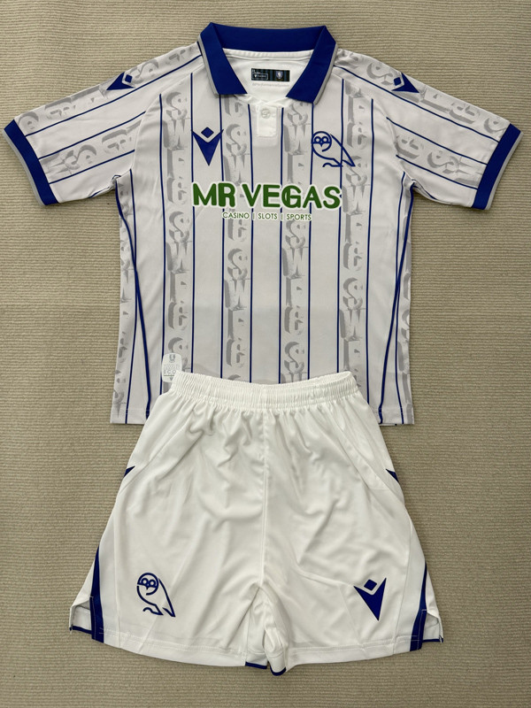 2025-26 Sheffield Wednesday Third Kids Soccer Jersey