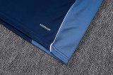 2025-26 Al-Nassr Royal blue Half Pull Tracksuit #B25110(半拉链)
