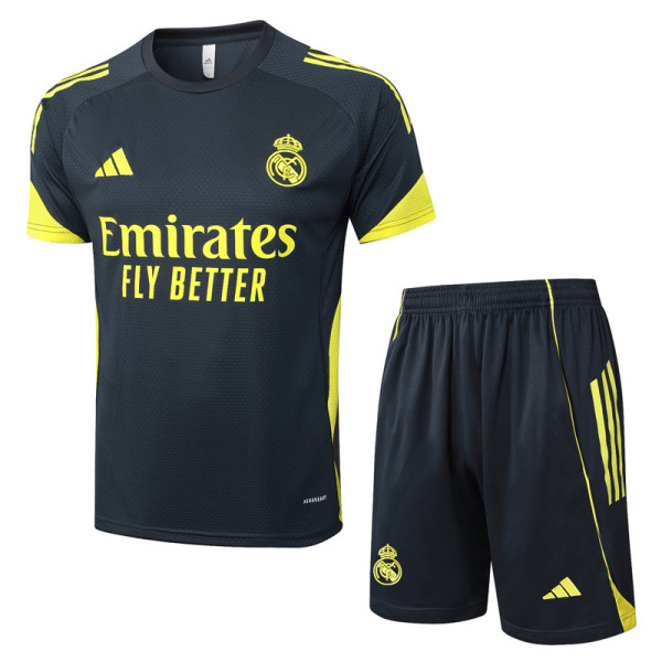2025-26 RMA Dark gray Training Short Suit #D25198