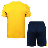 2025-26 Boca Juniors Yellow Training Short Suit # D25189