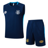 2025-26 Gremio Royal blue Tank top and shorts suit #D25197