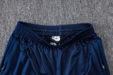 2025-26 Gremio Royal blue Half Pull Tracksuit #B25107(半拉链)