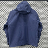 2025 AD Dark blue Outdoor Jackets #Y001软料冲锋衣