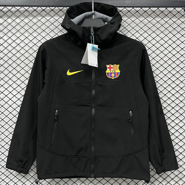 2025-26 BAR Black Outdoor Jackets #L6604软料