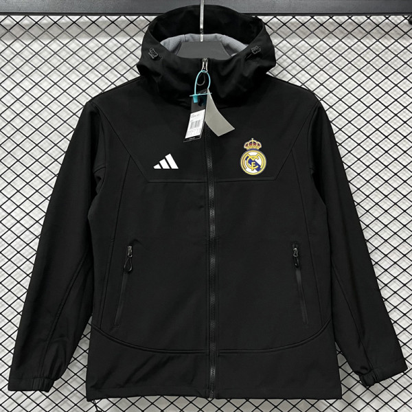 2025-26 RMA Black Outdoor Jackets #L6606软料