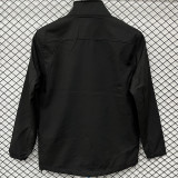 2025-26 PSG Jordan Black Outdoor Jackets #RK901软料